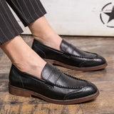 Mocassins de couro chiques