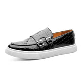 Sapatos de couro chiques