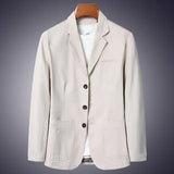 Blazer de algodão elegante