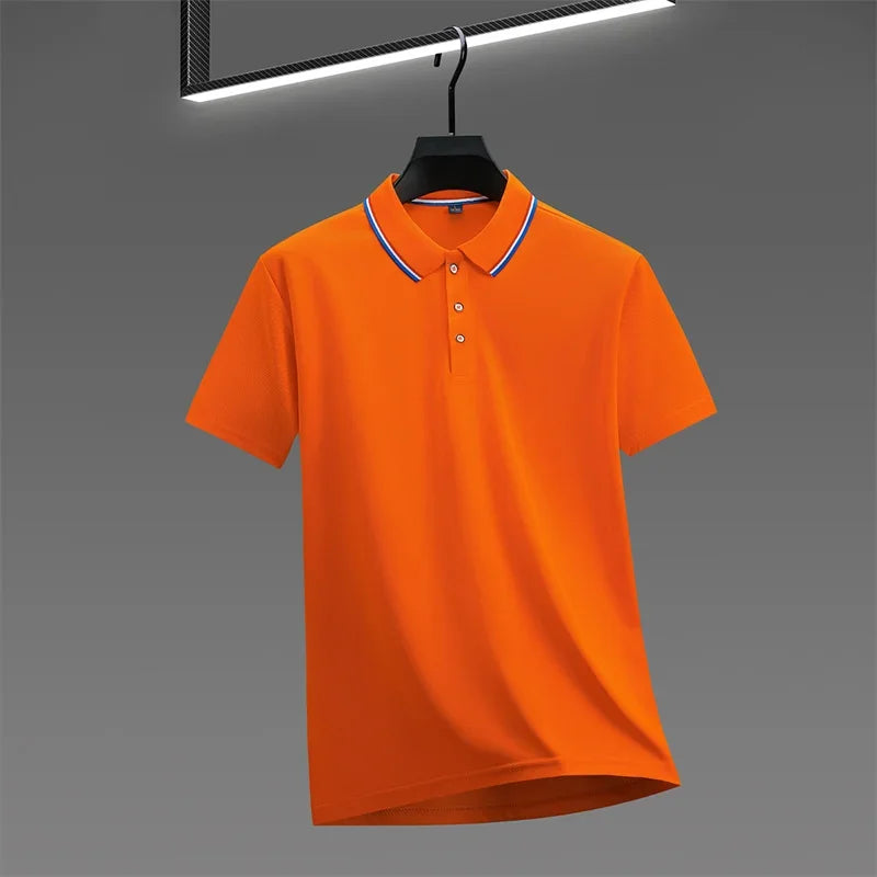 Camisa pólo casual de verão
