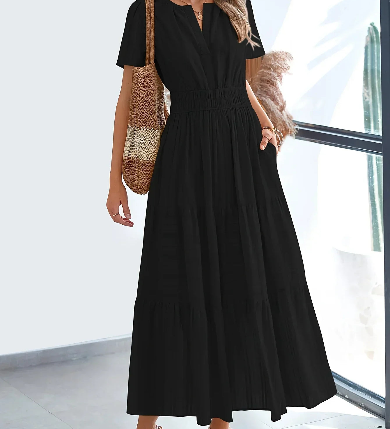NATALIE™ - VESTIDO ELEGANTE E LISONJANTE