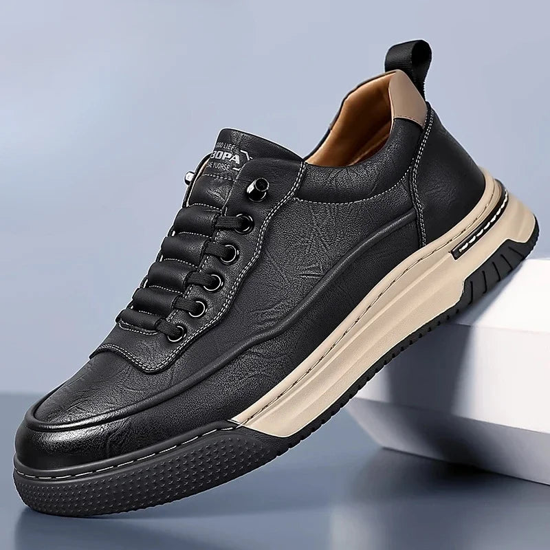 Sapatos de plataforma elegantes