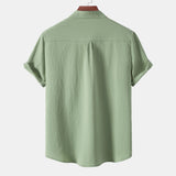 Camisa de verão elegante e respirável