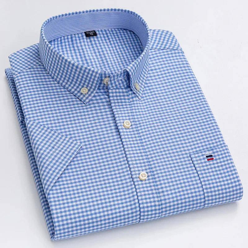 Givalli - Camisa de algodão elegante para homem