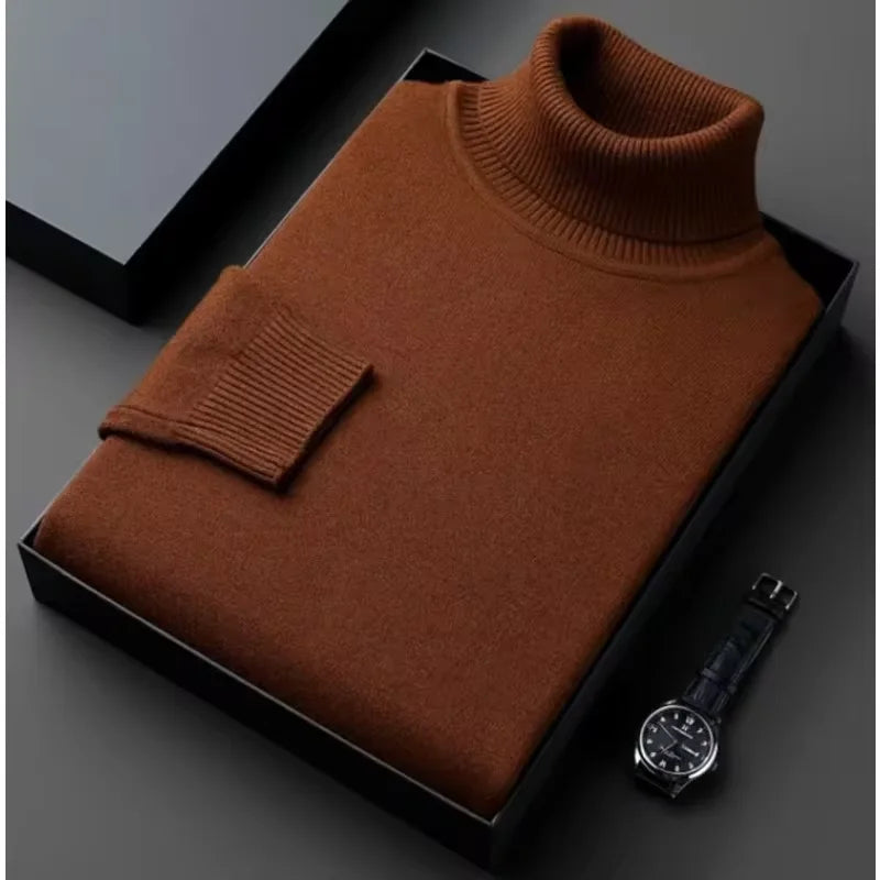 Gola alta elegante para homem