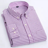 Camisa de algodão de manga comprida
