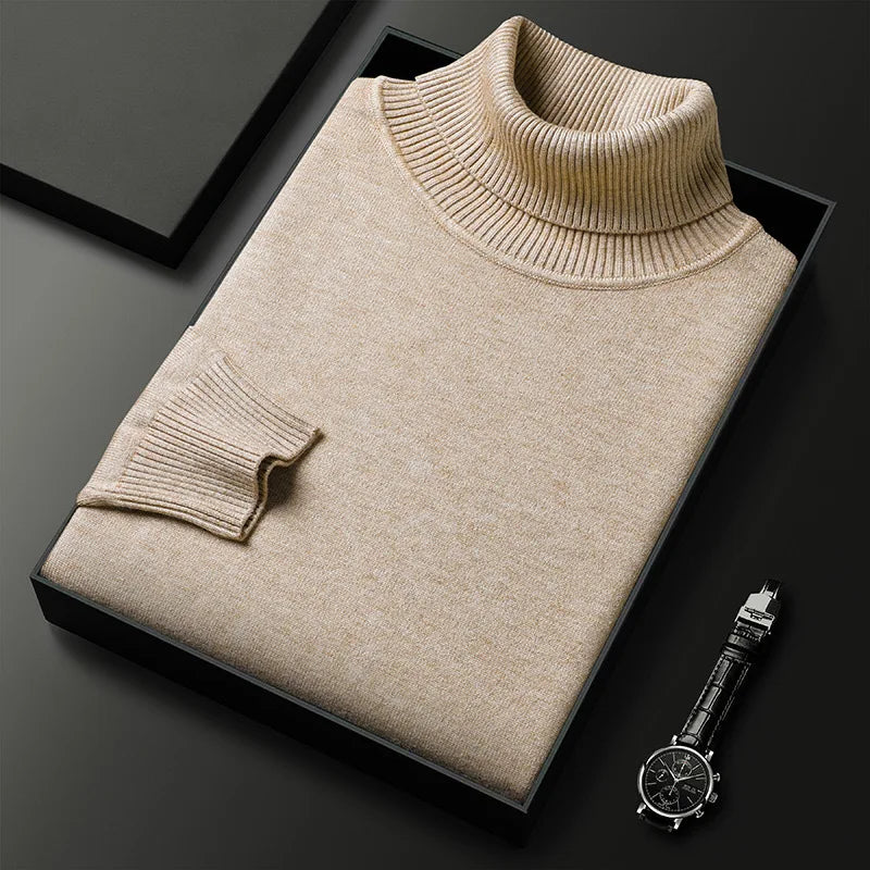 Gola alta elegante para homem