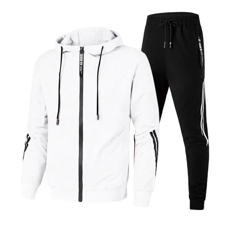 Conjunto desportivo elegante para homem