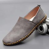 Mocassins em pele Santorini