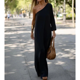 Aiden™ - Vestido elegante de um ombro só