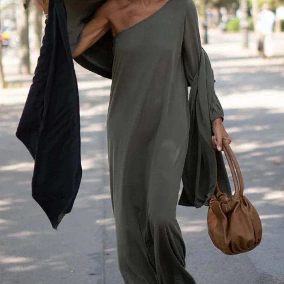 Aiden™ - Vestido elegante de um ombro só