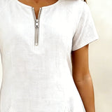 Vestido Lina™ — Elegância Natural para o Dia a Dia