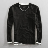 T-shirt de manga comprida Paris Vintage