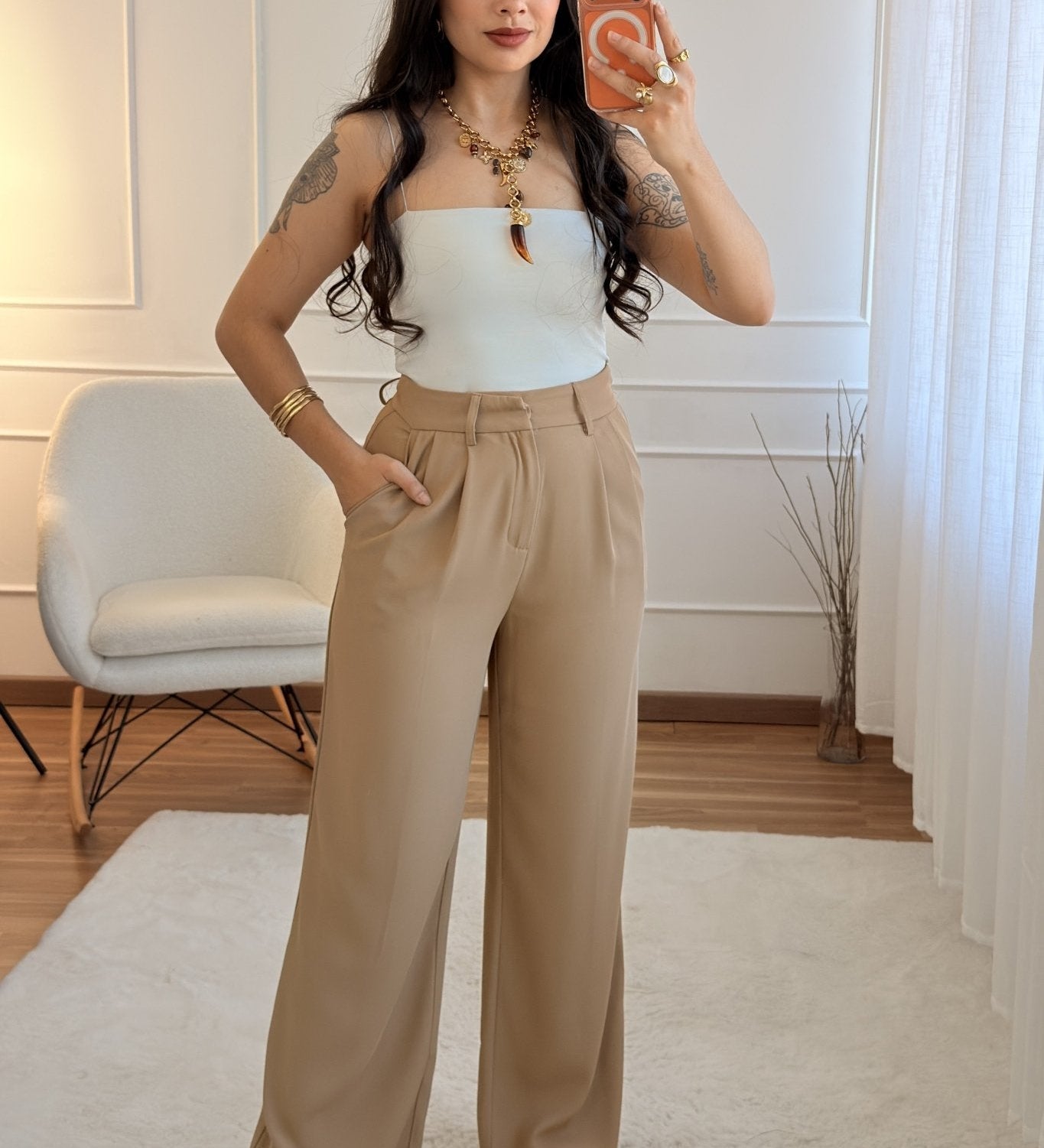 Moda Lusitana - Calça de Alfaiataria Conforto