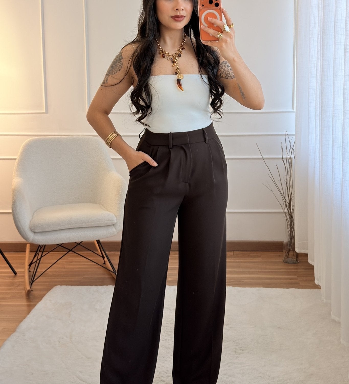 Moda Lusitana - Calça de Alfaiataria Conforto
