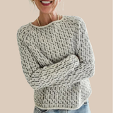 Cátia - Camisola em Malha Texturizada