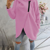 Dorotéia - Hoodie Confortável com Zíper