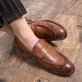Mocassins de couro chiques
