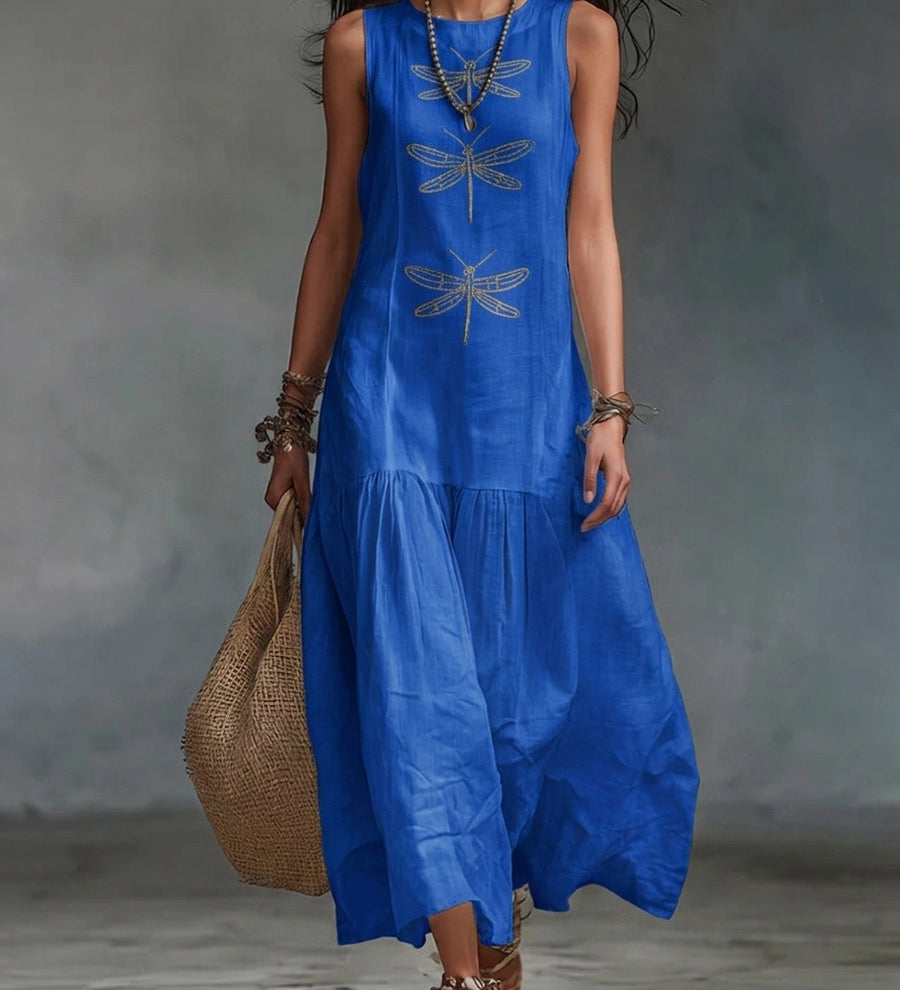 Genève | Vestido comprido sem mangas