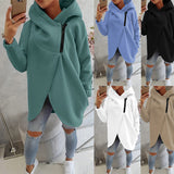 Dorotéia - Hoodie Confortável com Zíper