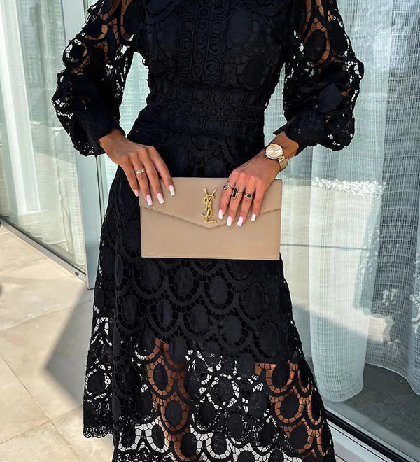 Moda Lusitana - Vestido Renda Imperial Elegance