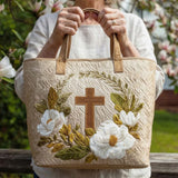 Moda Lusitana - Saco Tote Cruz Acolchoado