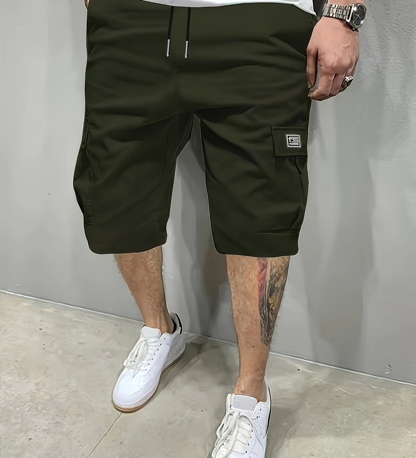 Moda Lusitana - Calções Cargo de Algodão
