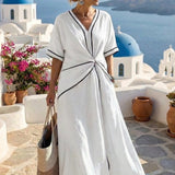 Moda Lusitana - Vestido Elegante e Flutuante