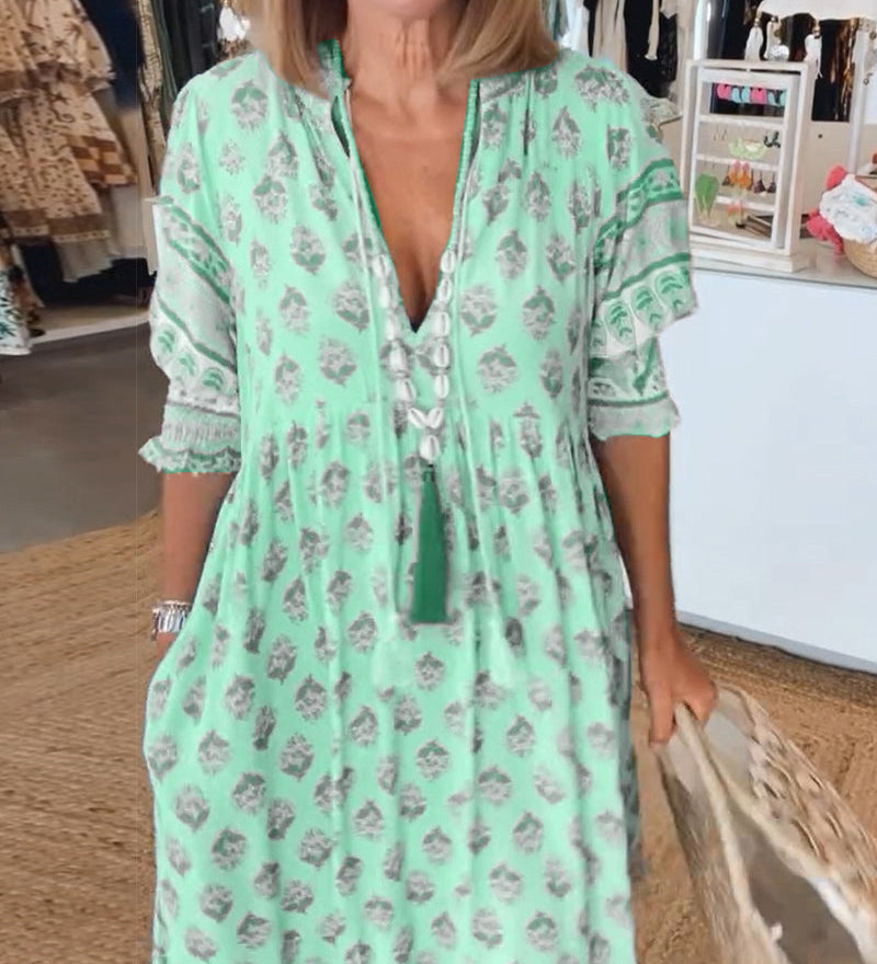 Zandoria – Vestido radiante de primavera