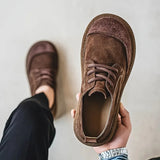 Sapatos de couro premium