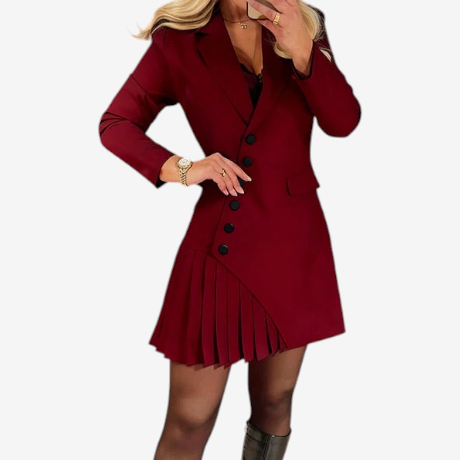 Monica™ Vestido Sartorial