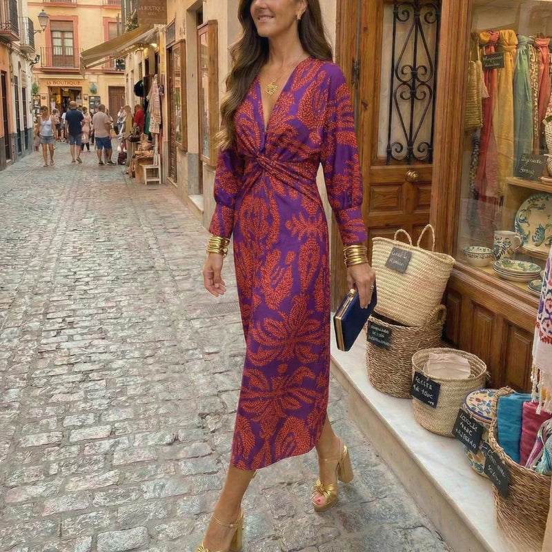 Moda Lusitana - Vestido Elegância Serena