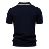 Camisa pólo de malha