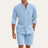 Conjunto de verão em linho