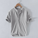 Camisa de verão em linho