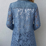 Alicia | Americana com Renda Floral