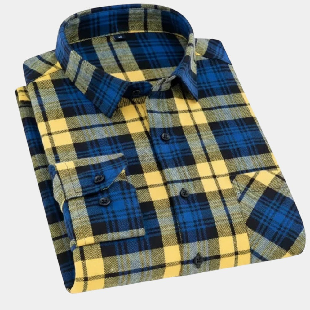 Camisa de homem axadrezada
