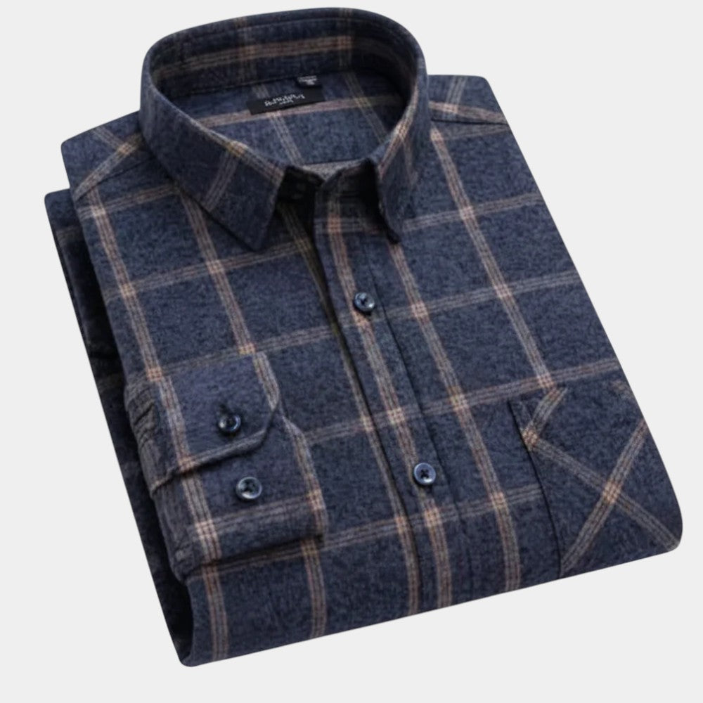 Camisa de homem axadrezada