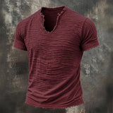 Rafael | T-shirt Vintage com Decote em V