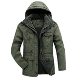 Casaco casual de inverno