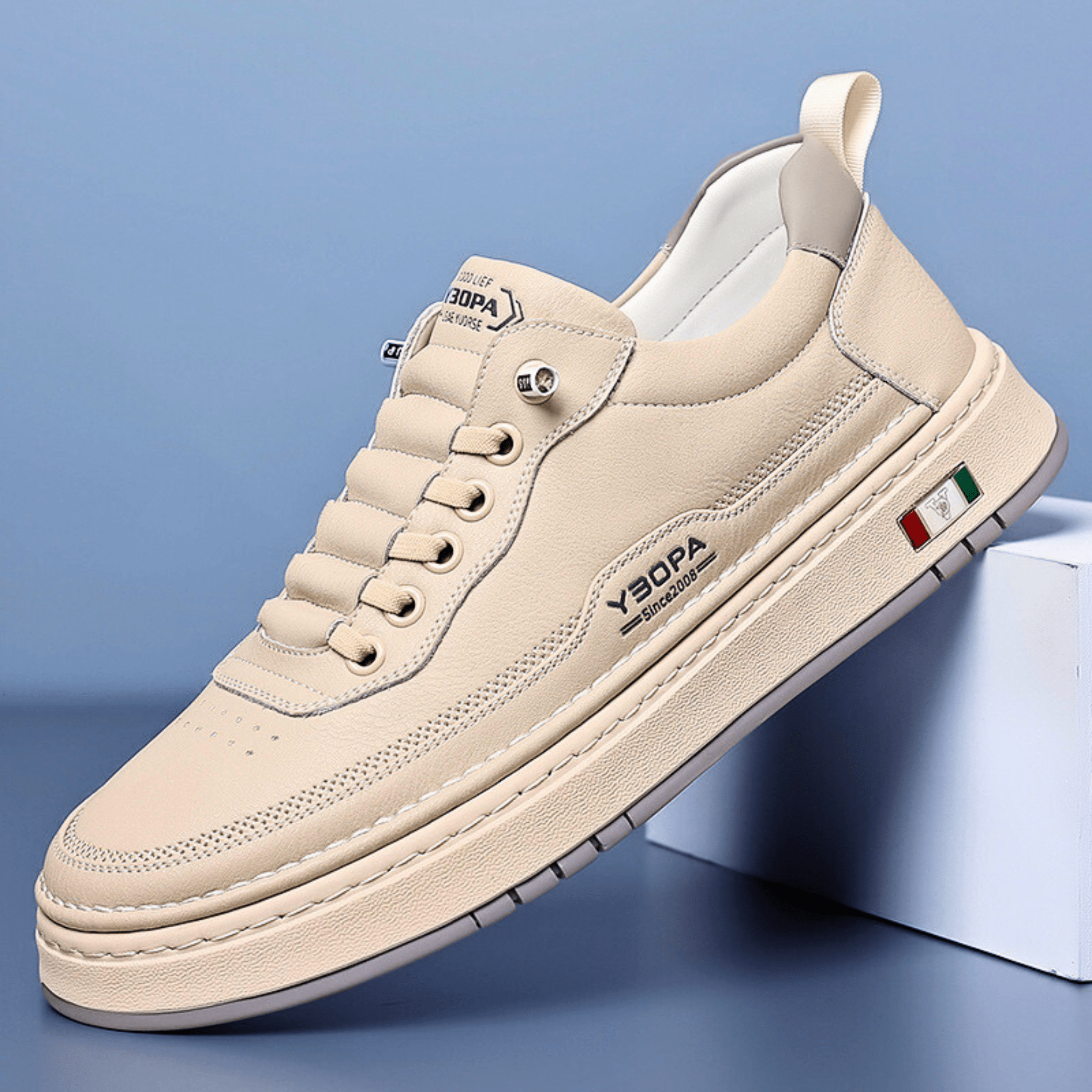 Sapatos de couro italiano